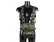 Разгрузочная система (EmersonGear) Micro Fight Chissis MK3 Chest Rig (Woodland)