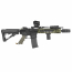 Страйкбольный автомат (AirsoftSports) MK4 M-LOK Green ВВД Mechlabs Nexxus HPA (AS46)