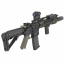 Страйкбольный автомат (AirsoftSports) MK4 M-LOK Green ВВД Mechlabs Nexxus HPA (AS46)