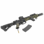 Страйкбольный автомат (AirsoftSports) MK4 M-LOK Green ВВД Mechlabs Nexxus HPA (AS46)