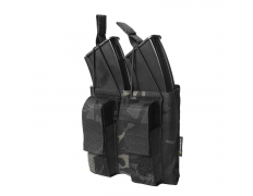 Подсумок (IDOGEAR) штурмовой двойной комбинированный (Multicam Black)