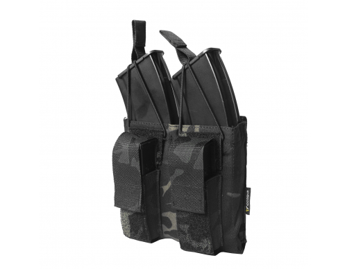 Подсумок (IDOGEAR) штурмовой двойной комбинированный (Multicam Black)