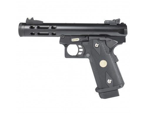 Страйкбольный пистолет (WE) GALAXY HI-CAPA Type K (Black)